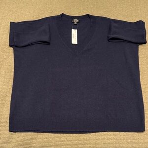 nwt jcrew boyfriend cashmere sweater